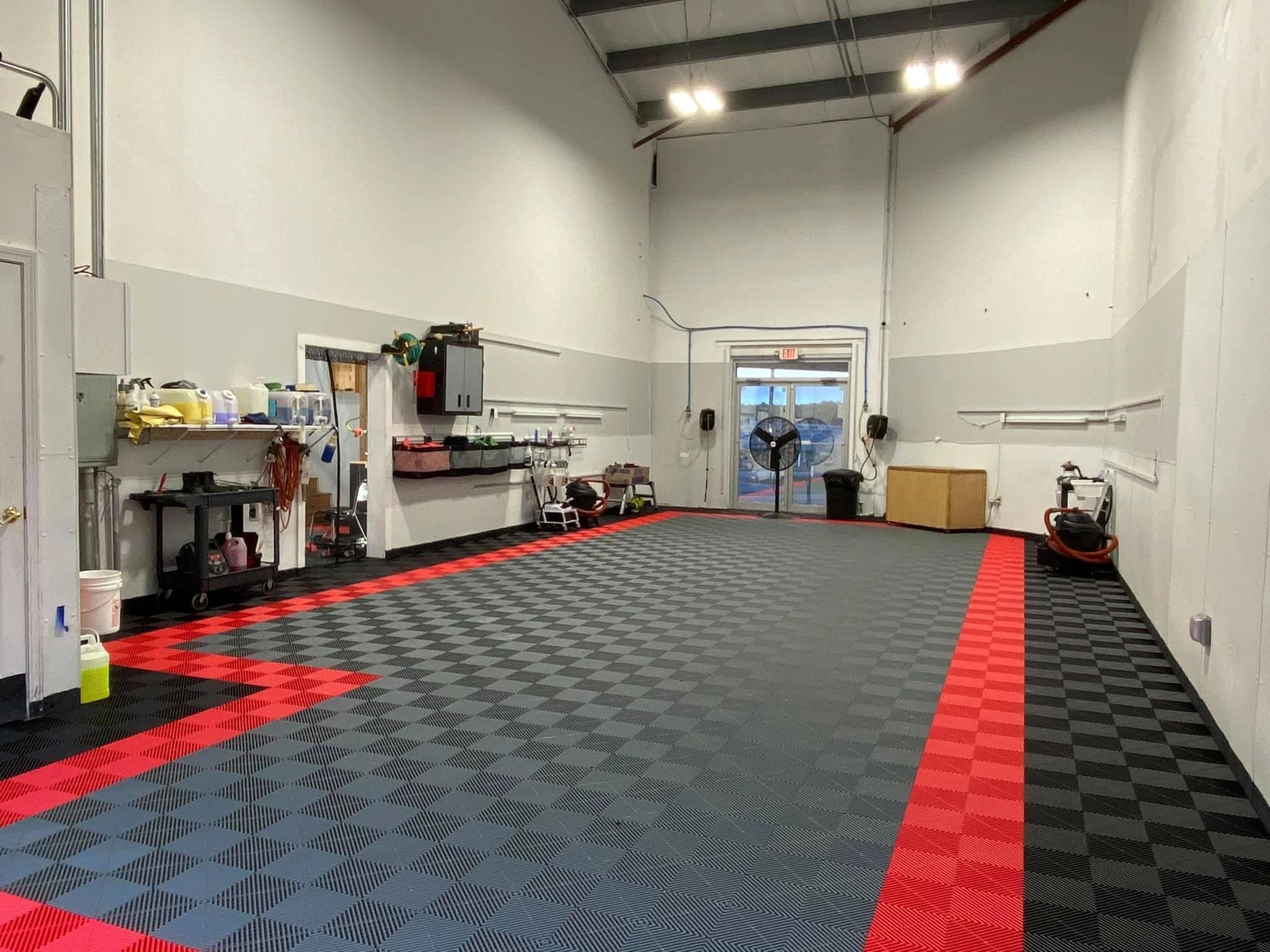 ATD detailing bay interior